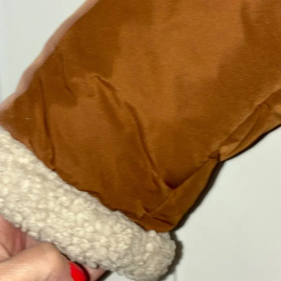 Beautiful J. CREW primaloft sherpa snowday puffer coat jacket Sz S - Picture 6 of 10